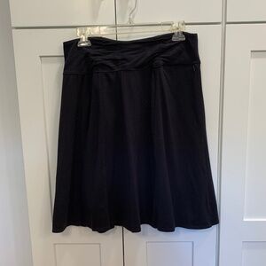 Athleta Black Skirt M